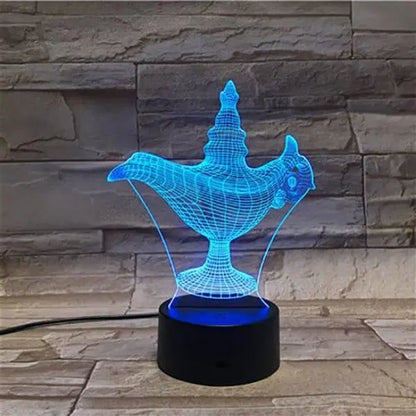 Aladdin 3D Illusion Lamp