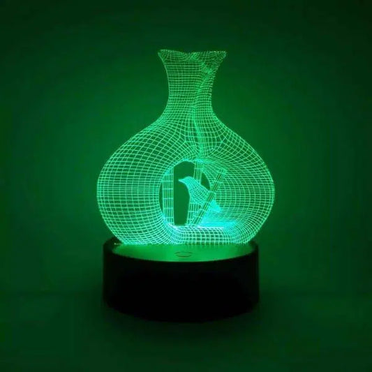 Bird Nest 3D Illusion Lamp