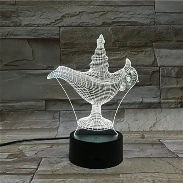 Aladdin 3D Illusion Lamp