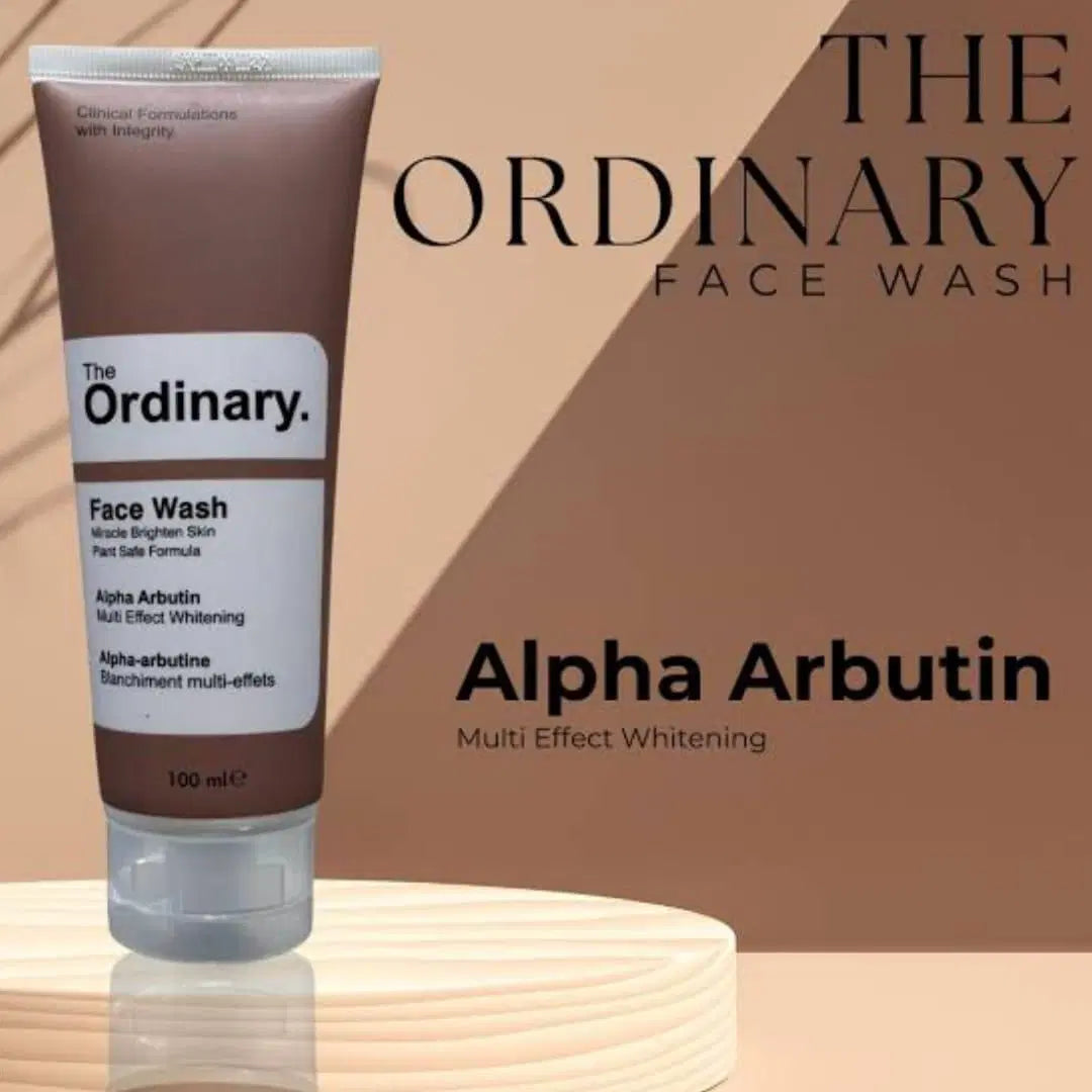 Alpha Arbutin Face Wash - 100ml for All Skin Types