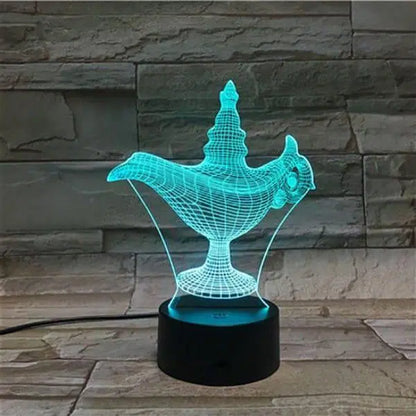 Aladdin 3D Illusion Lamp